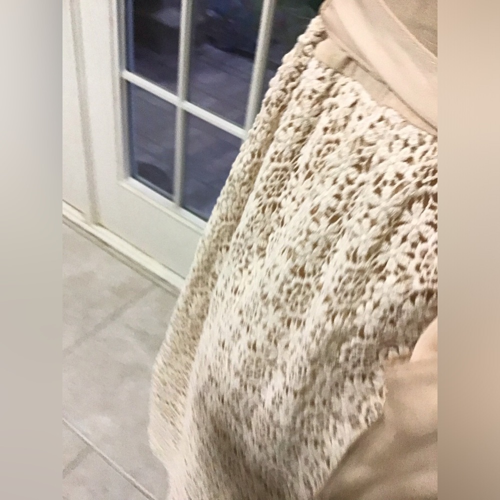 intimissimi Strapless Lace Overlay Dress in Cream - Picture 4 of 6